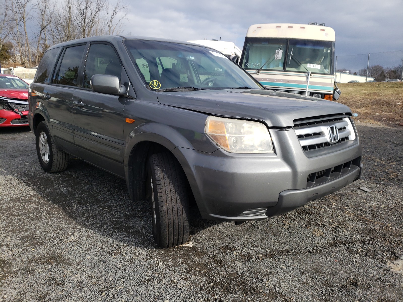 honda pilot lx 2007 5fnyf28157b010688