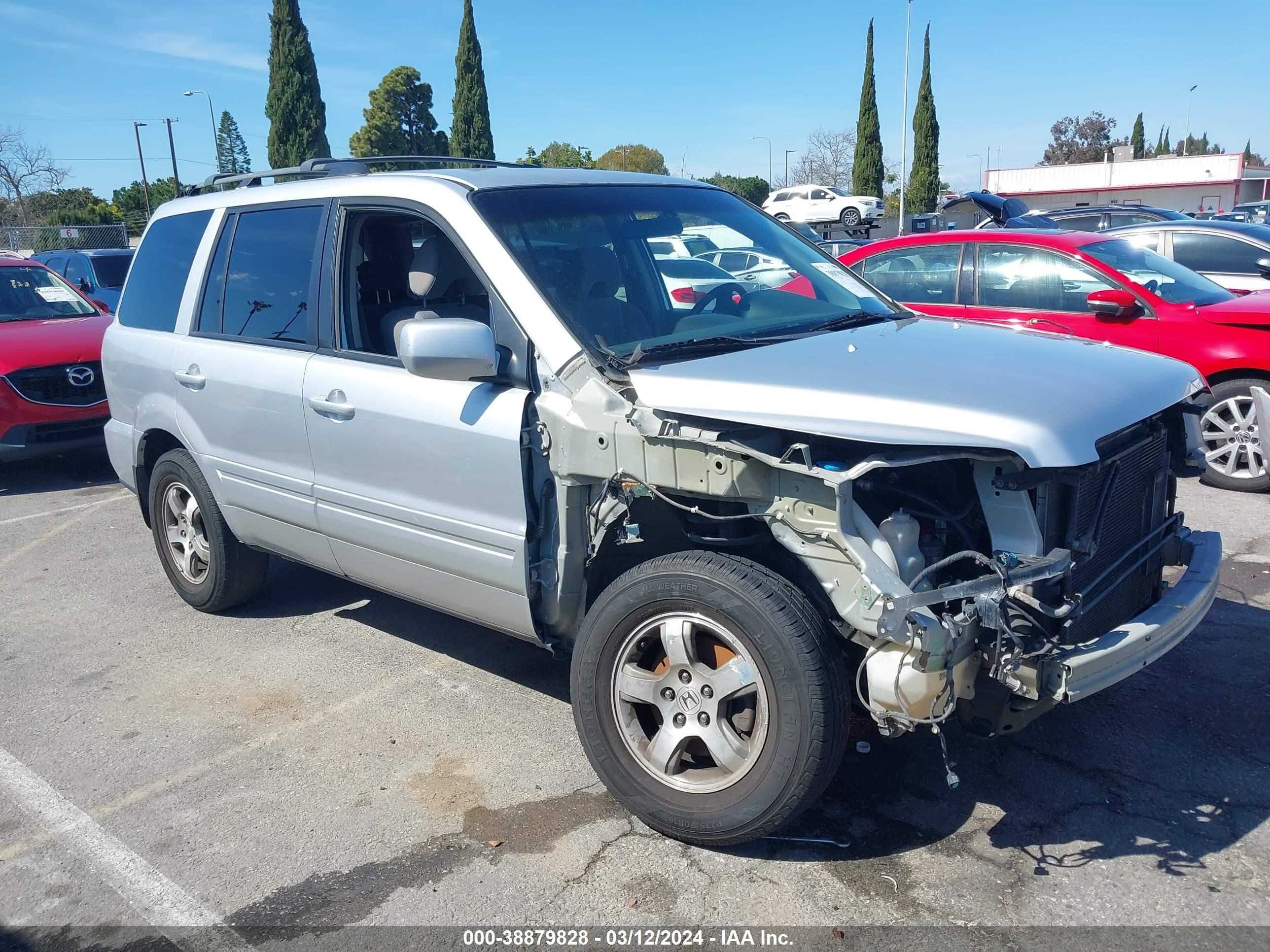 honda pilot 2007 5fnyf28407b001889