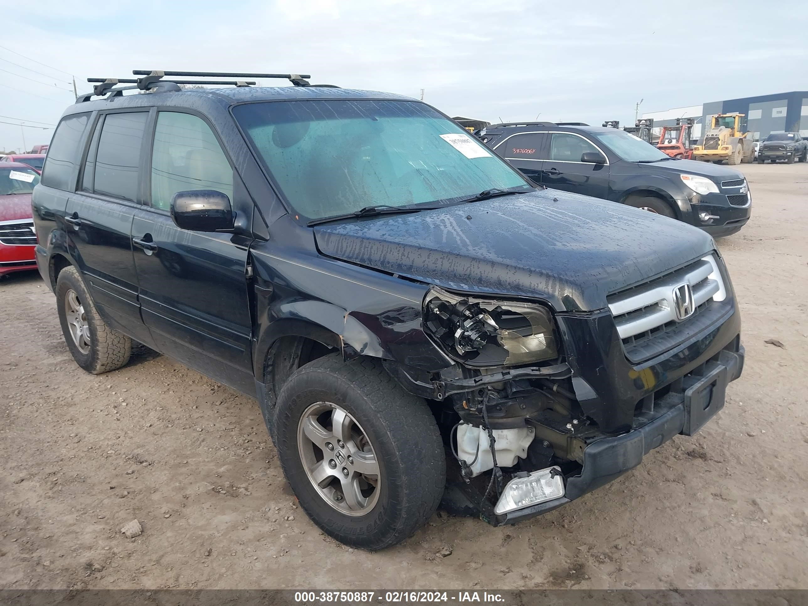 honda pilot 2006 5fnyf28436b049823