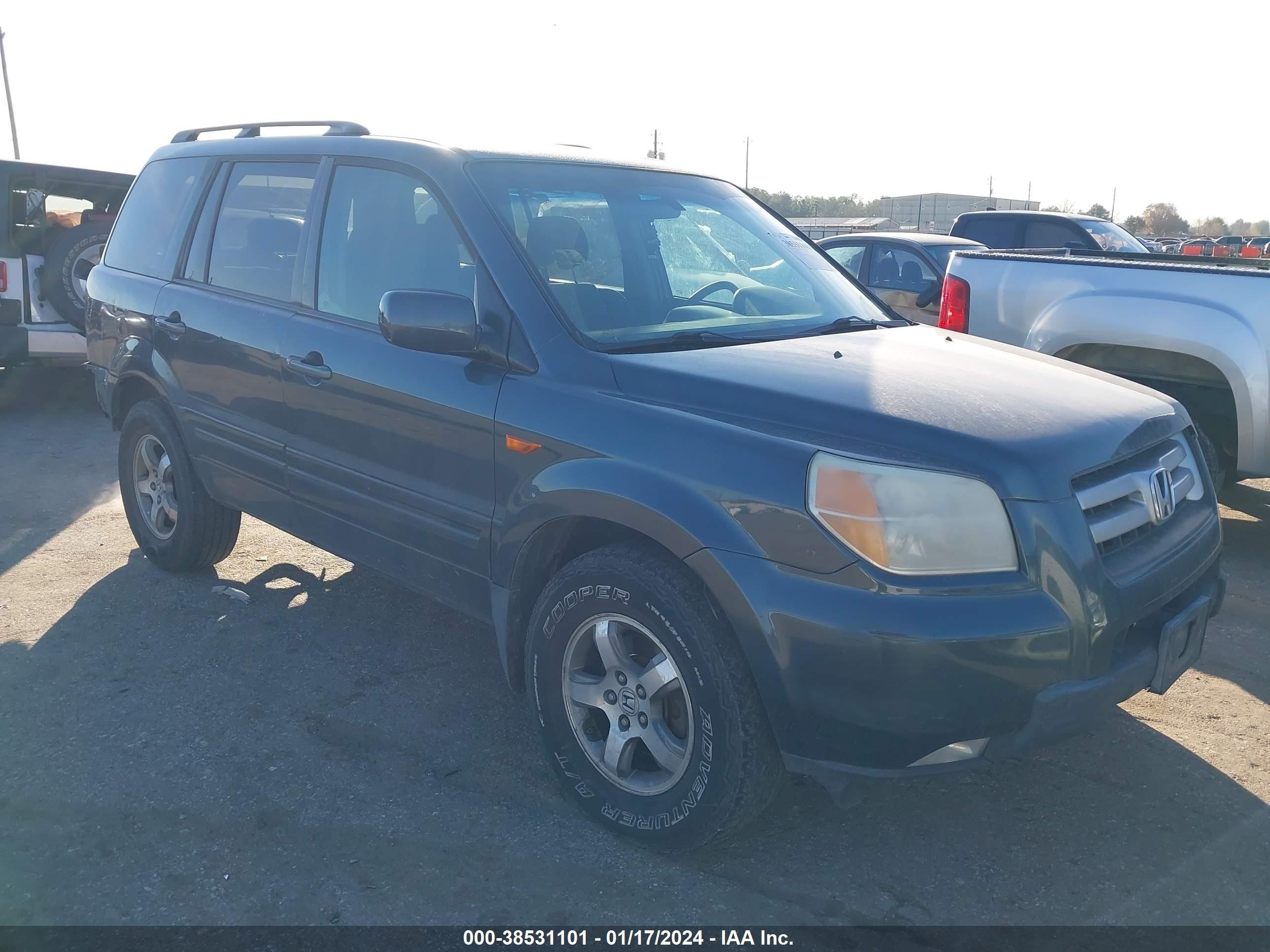 honda pilot 2006 5fnyf28456b017388