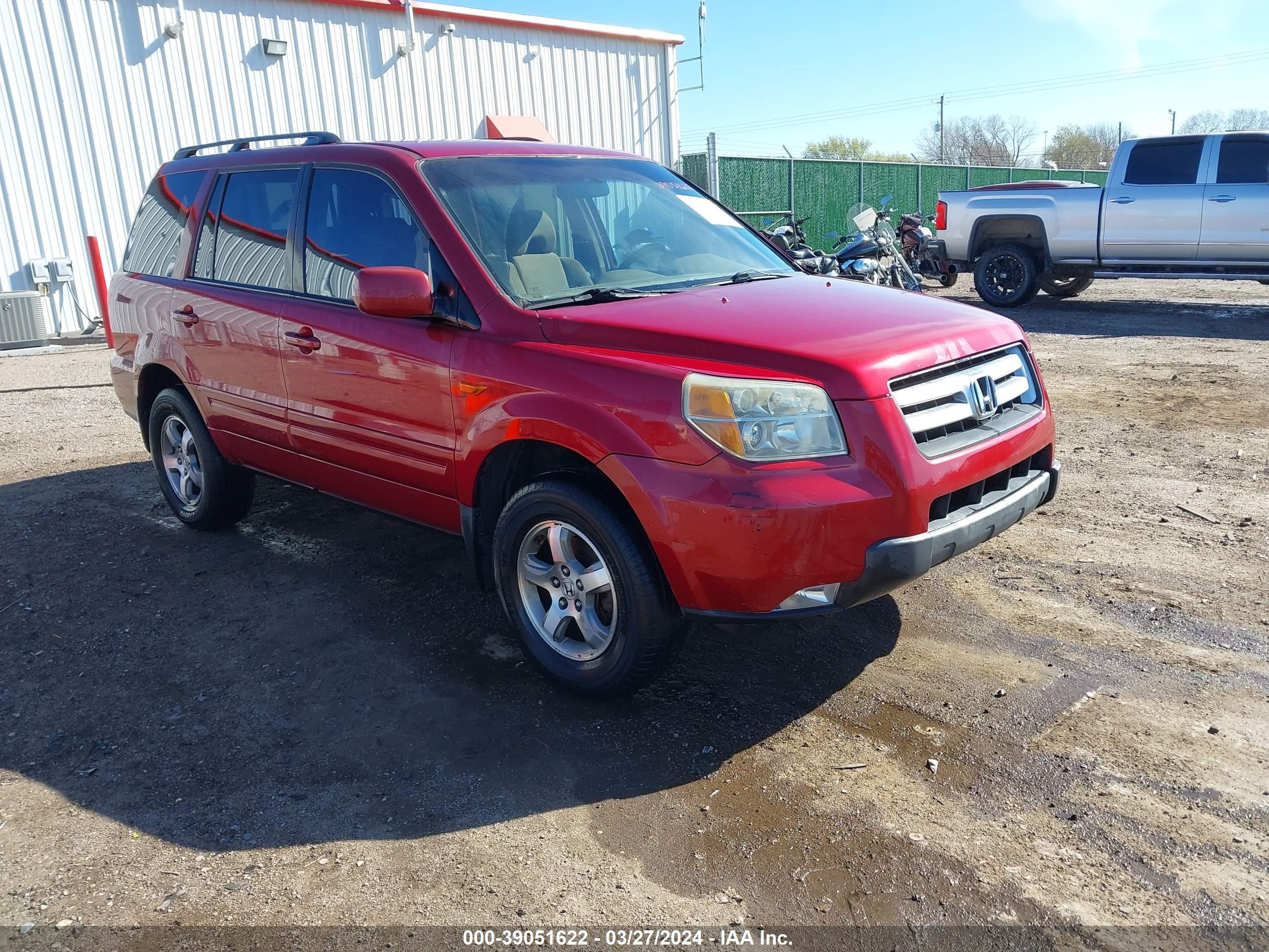 honda pilot 2006 5fnyf28466b003421