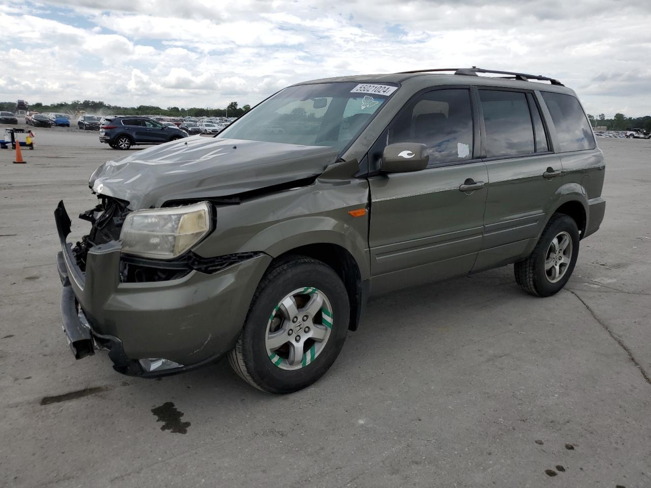 honda pilot 2008 5fnyf284x8b018507