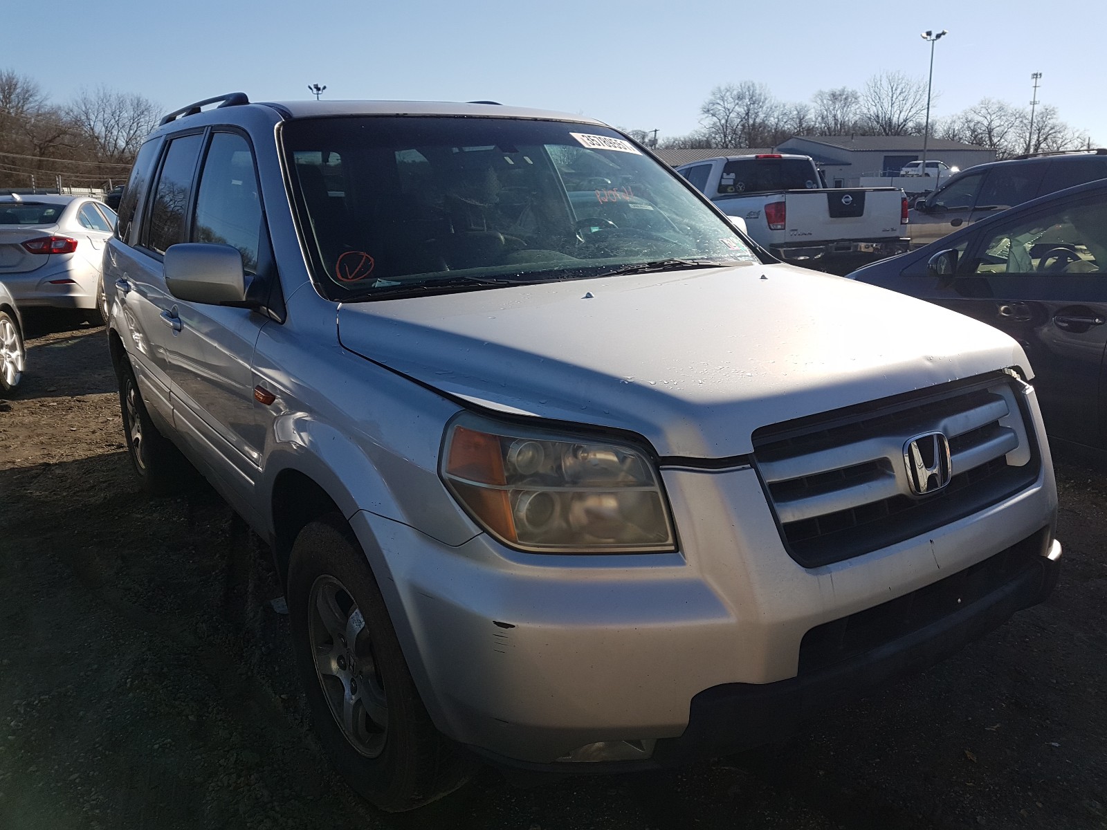 honda pilot ex 2006 5fnyf28506b022331