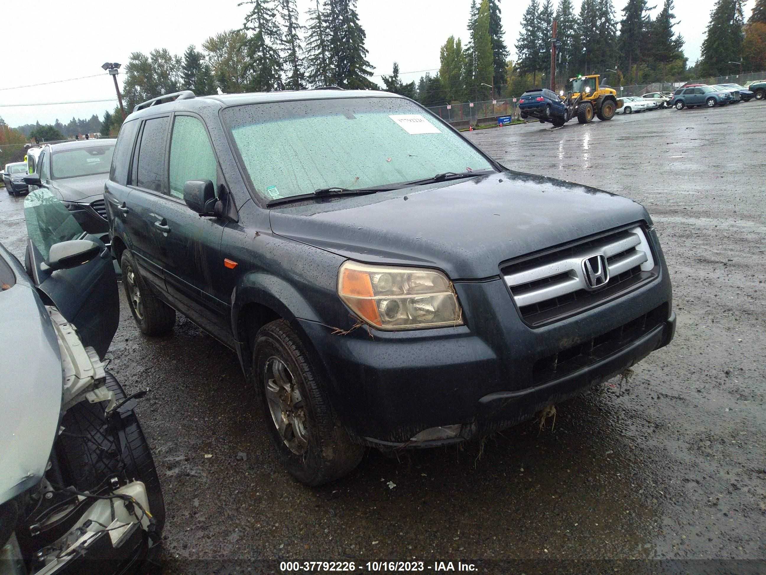 honda pilot 2006 5fnyf28526b015574