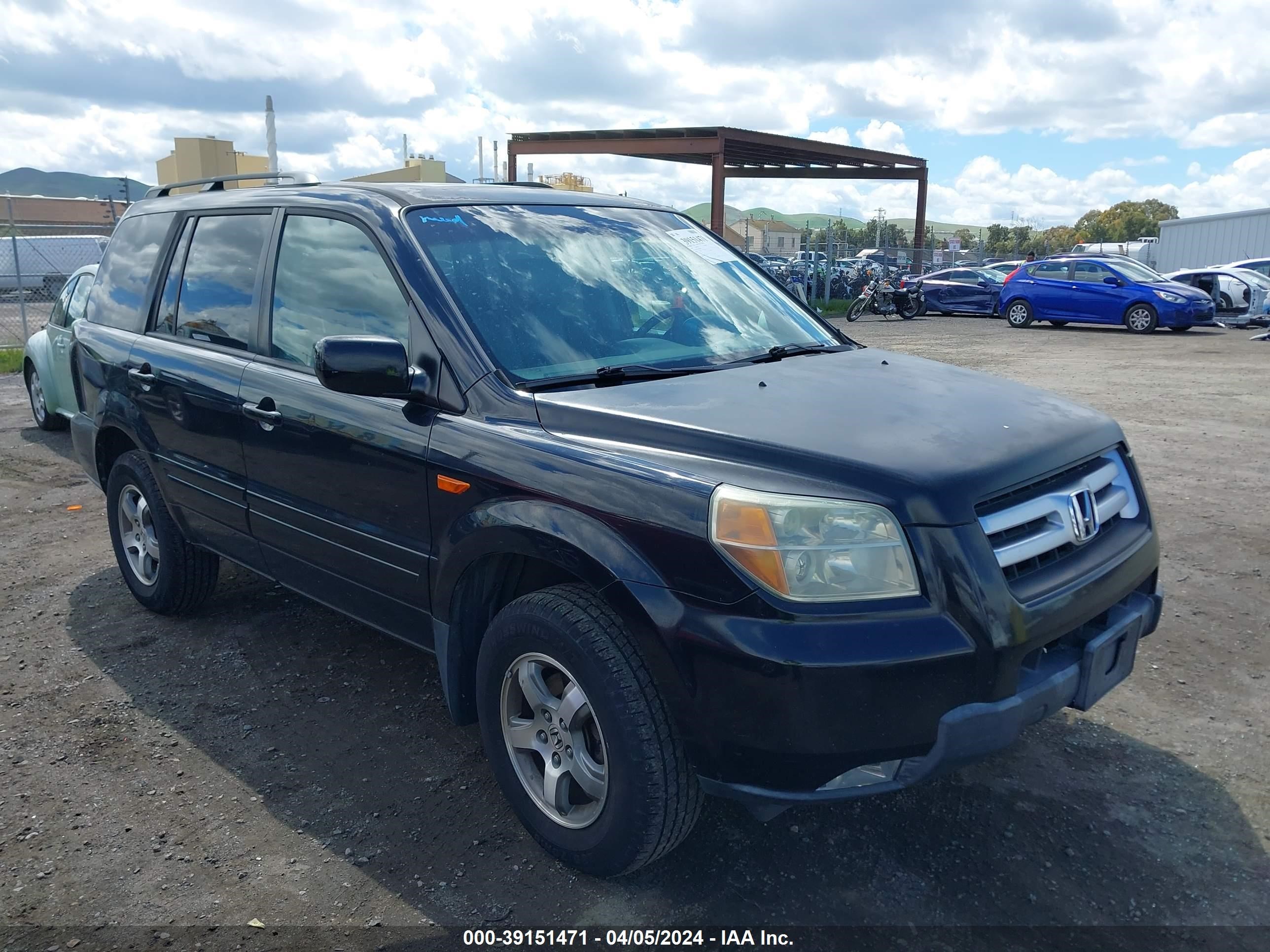 honda pilot 2006 5fnyf28566b006098