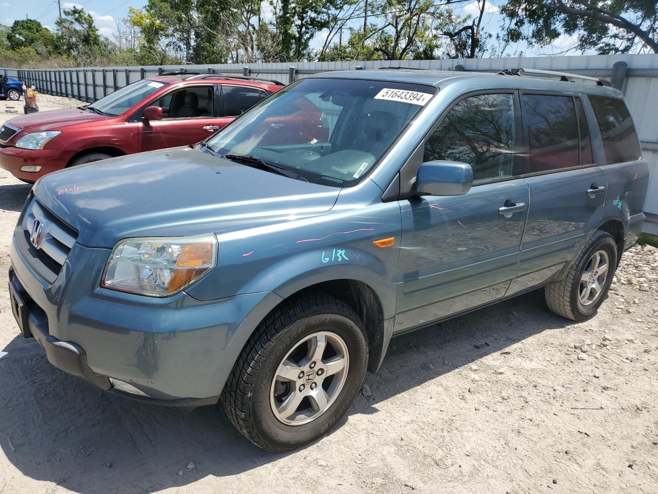 honda pilot 2006 5fnyf28596b004006