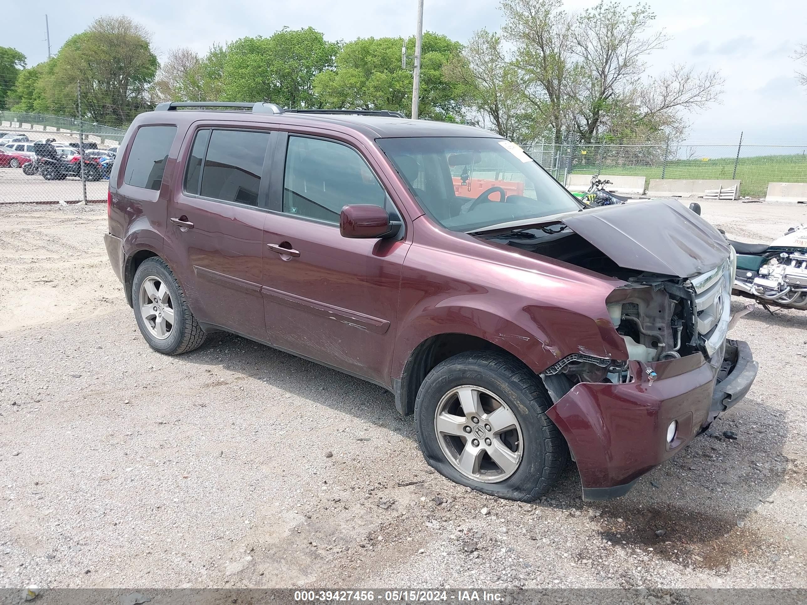 honda pilot 2009 5fnyf38459b004053