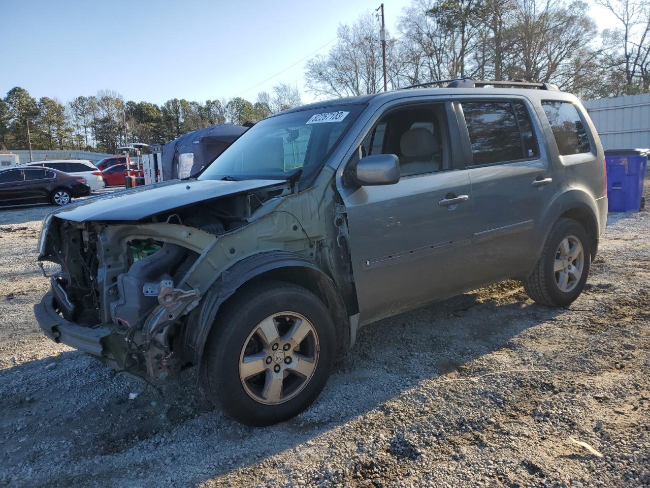 honda pilot 2009 5fnyf38469b023310