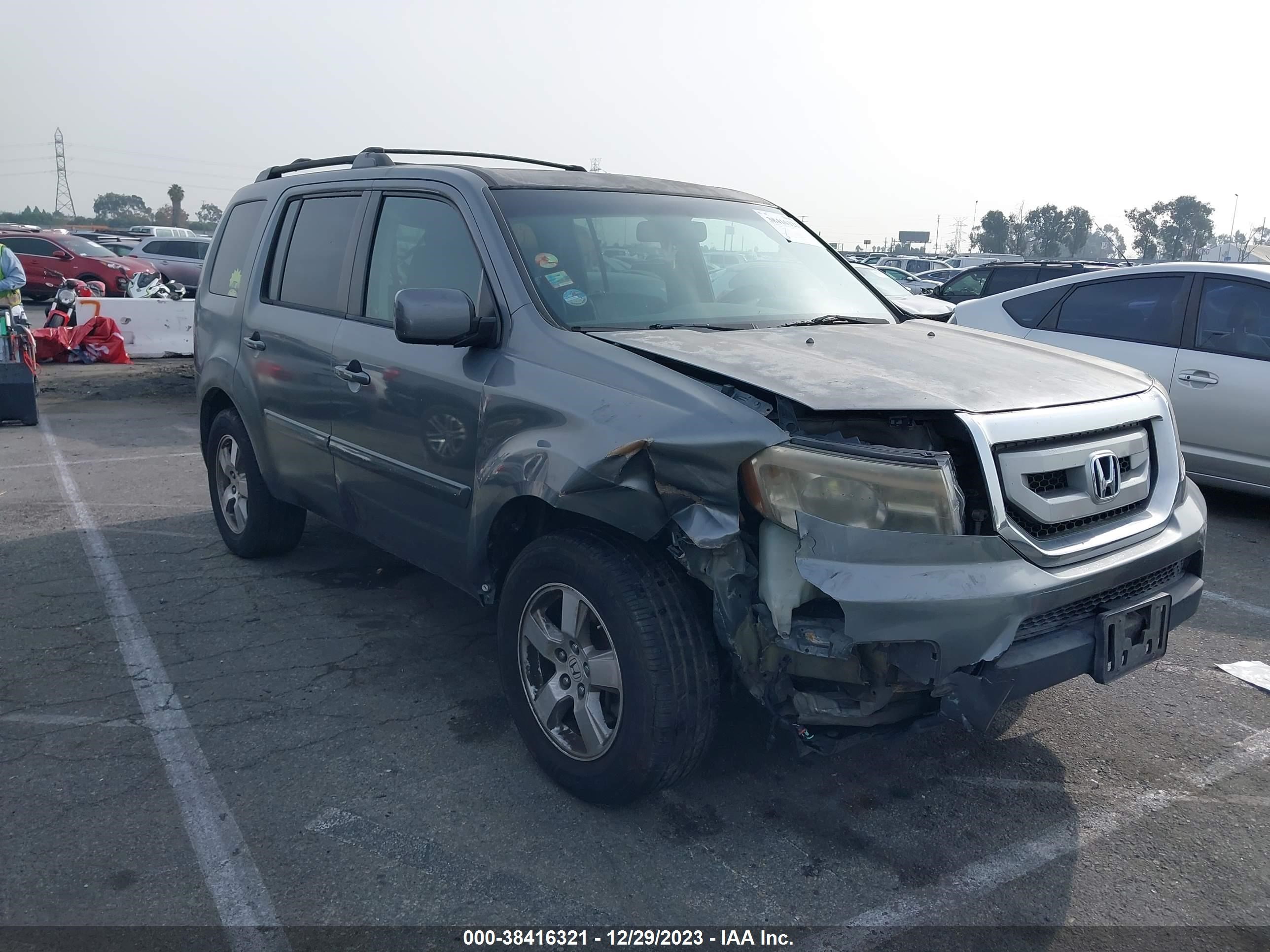 honda pilot 2009 5fnyf38519b018900