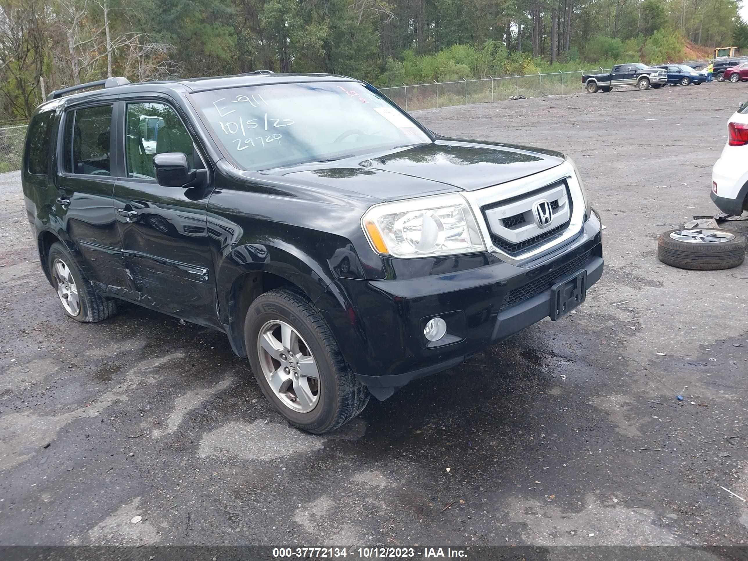 honda pilot 2009 5fnyf38539b009132