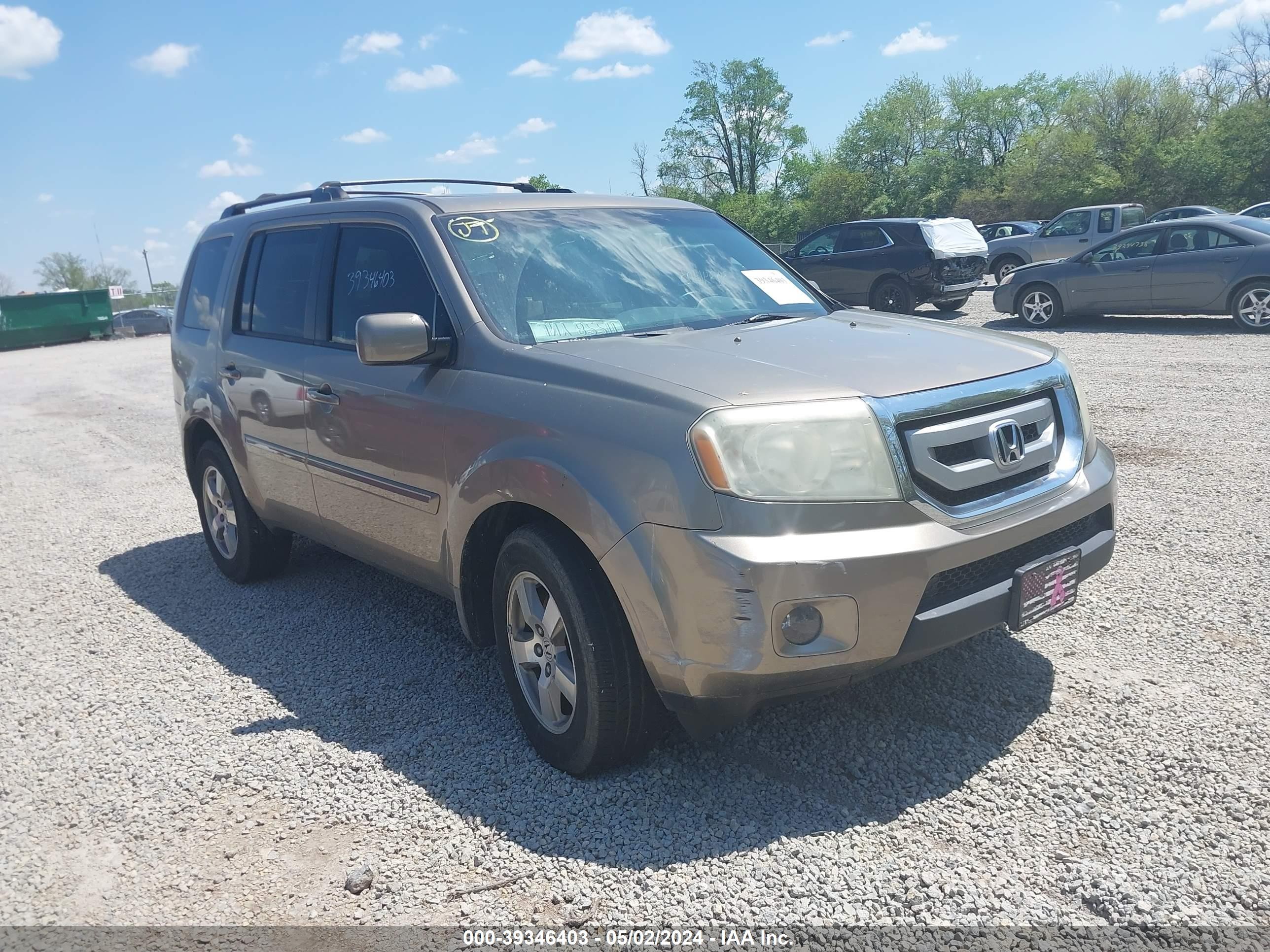 honda pilot 2009 5fnyf38599b027988