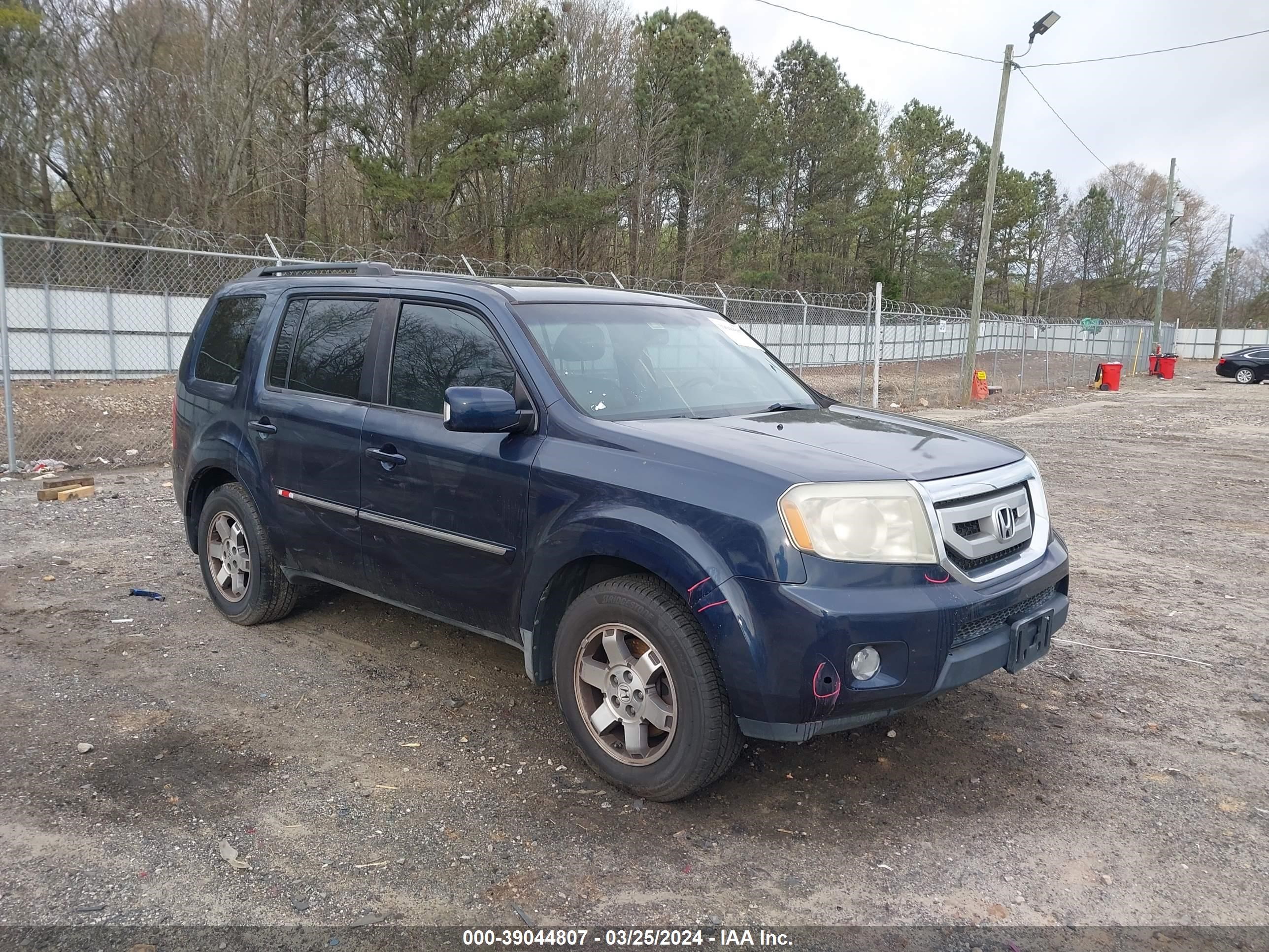 honda pilot 2009 5fnyf38839b026734