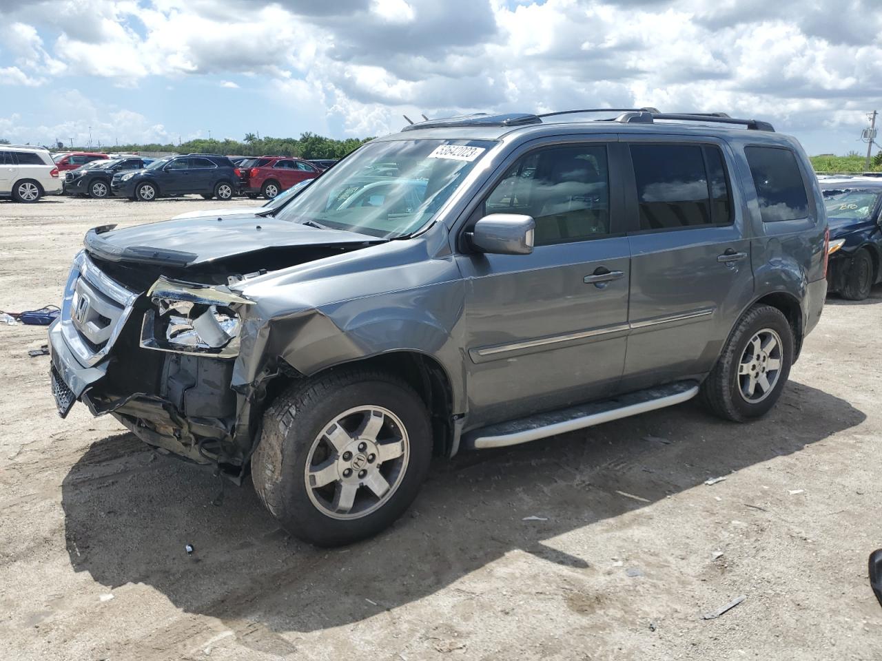 honda pilot 2009 5fnyf38899b016418