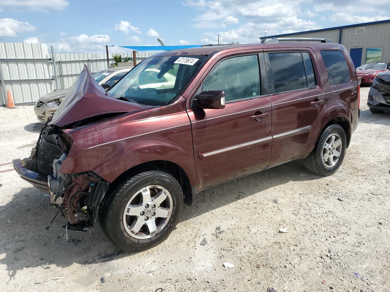 honda pilot 2009 5fnyf388x9b006562