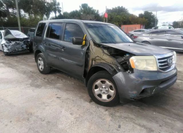 honda pilot 2013 5fnyf3h23db012224