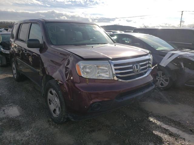 honda pilot lx 2014 5fnyf3h25eb014431