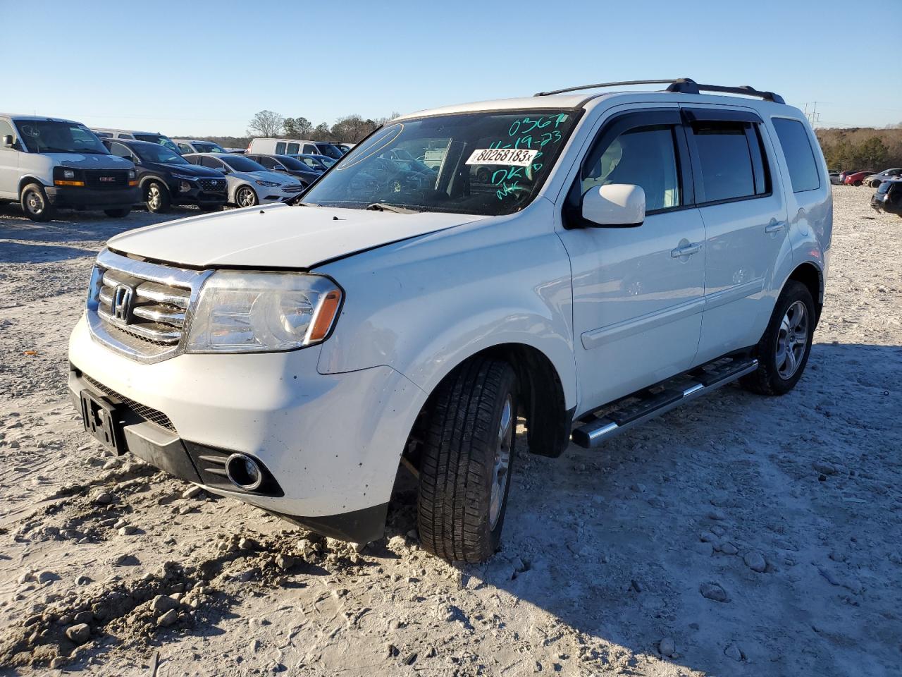 honda pilot 2013 5fnyf3h43db030367