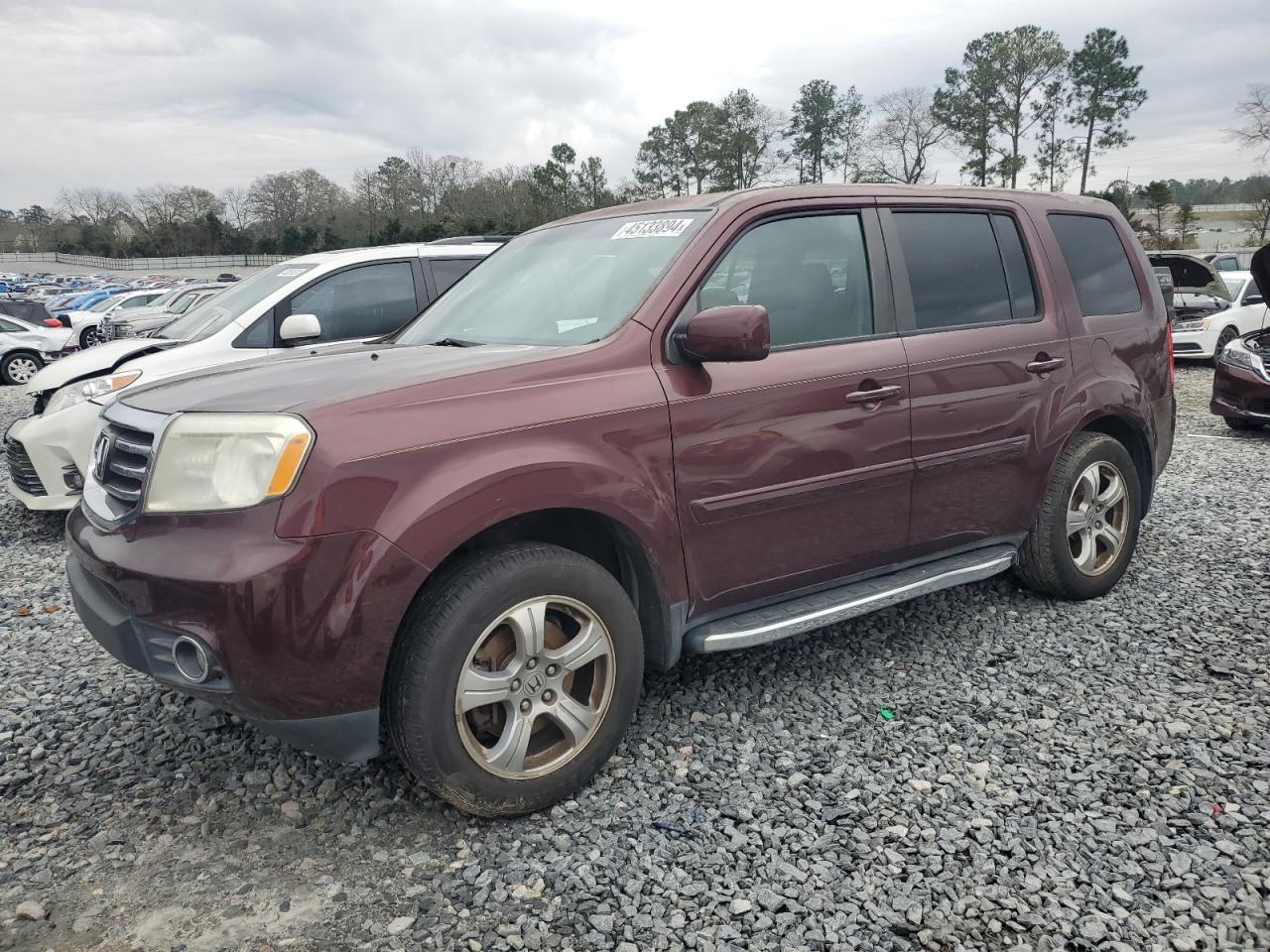 honda pilot 2014 5fnyf3h44eb011327