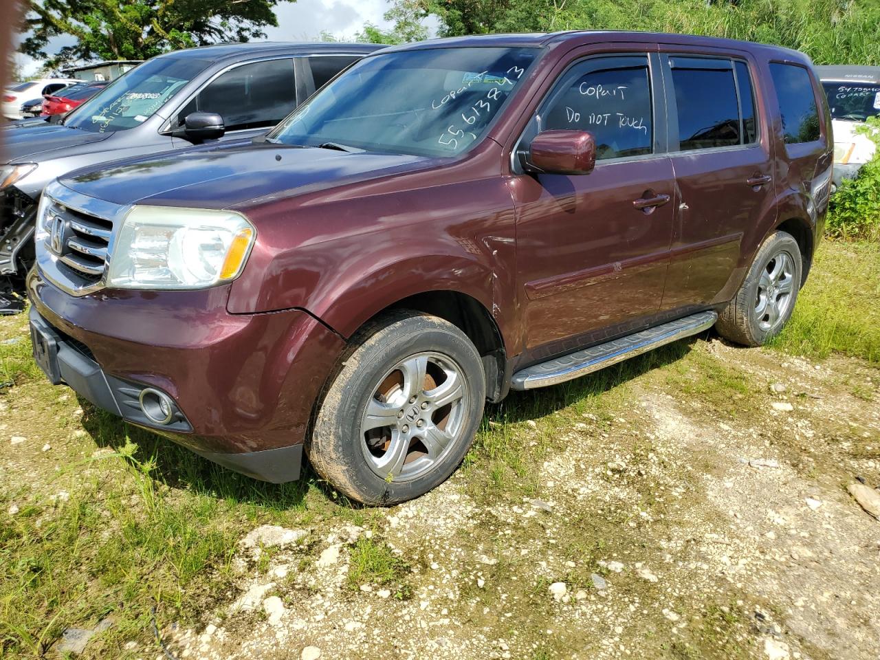 honda pilot ex 2013 5fnyf3h45db017717