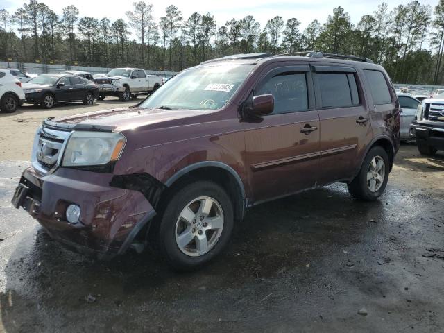 honda pilot exl 2011 5fnyf3h50bb026198