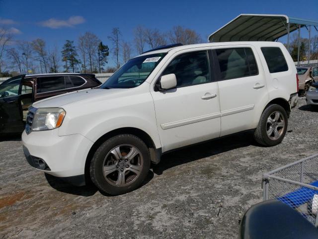 honda pilot exl 2012 5fnyf3h50cb031435