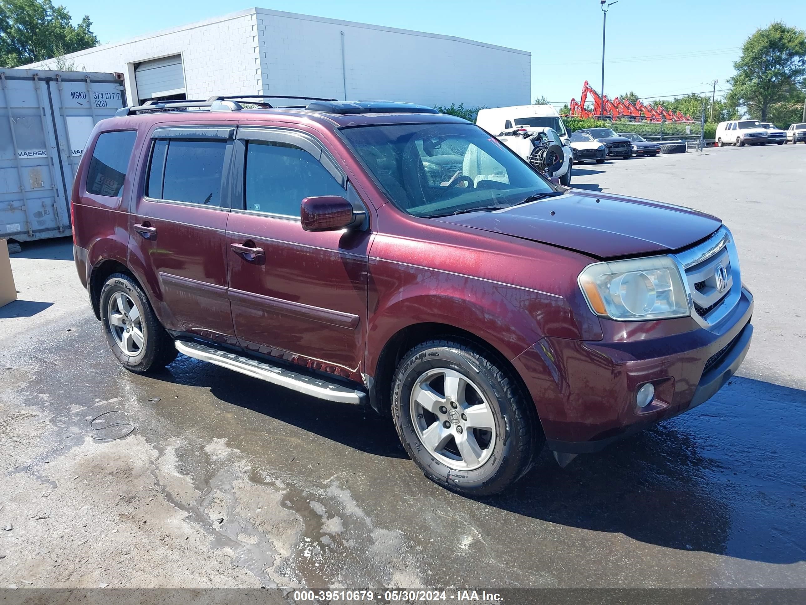 honda pilot 2011 5fnyf3h51bb030325