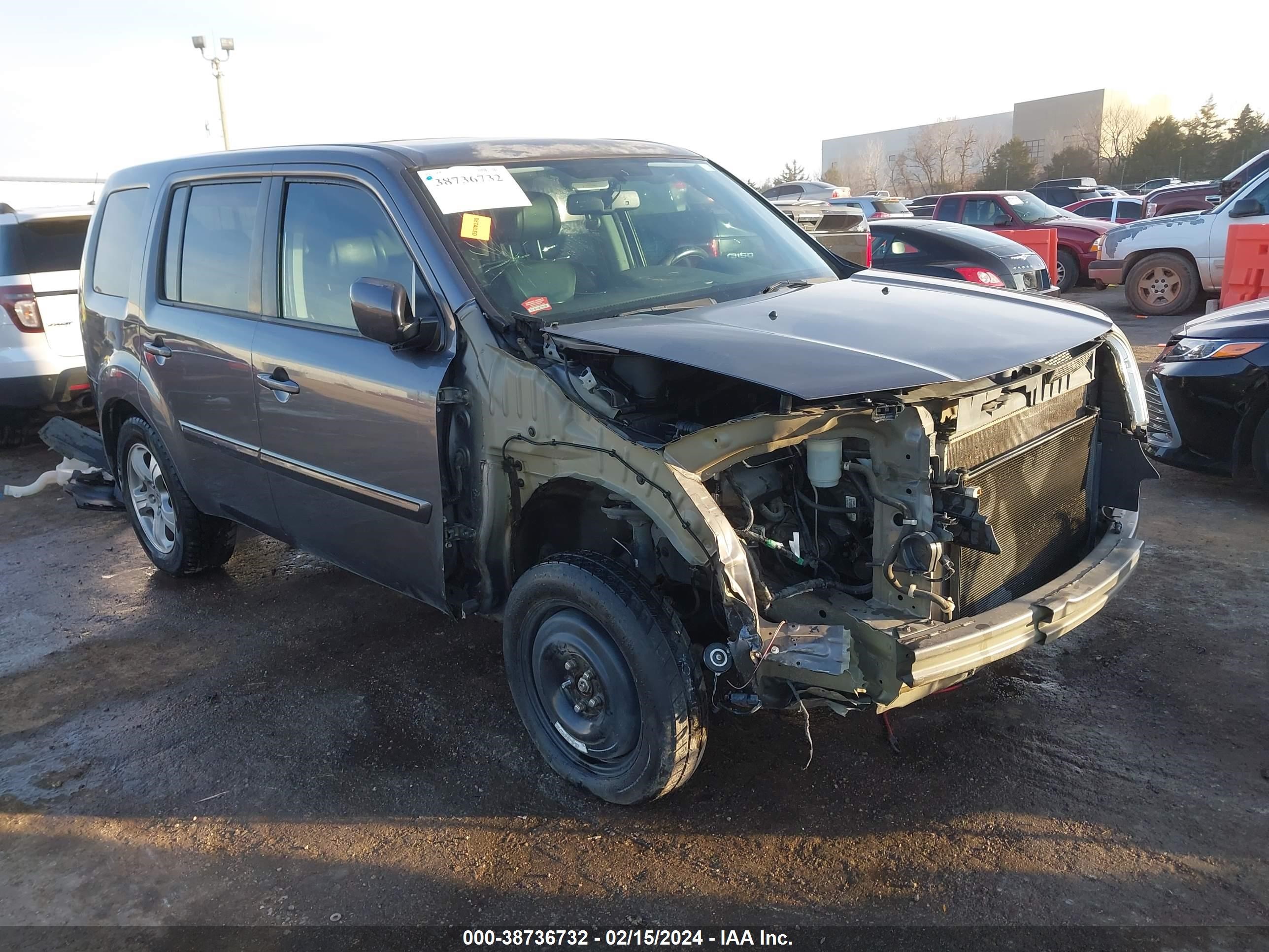 honda pilot 2014 5fnyf3h51eb008930