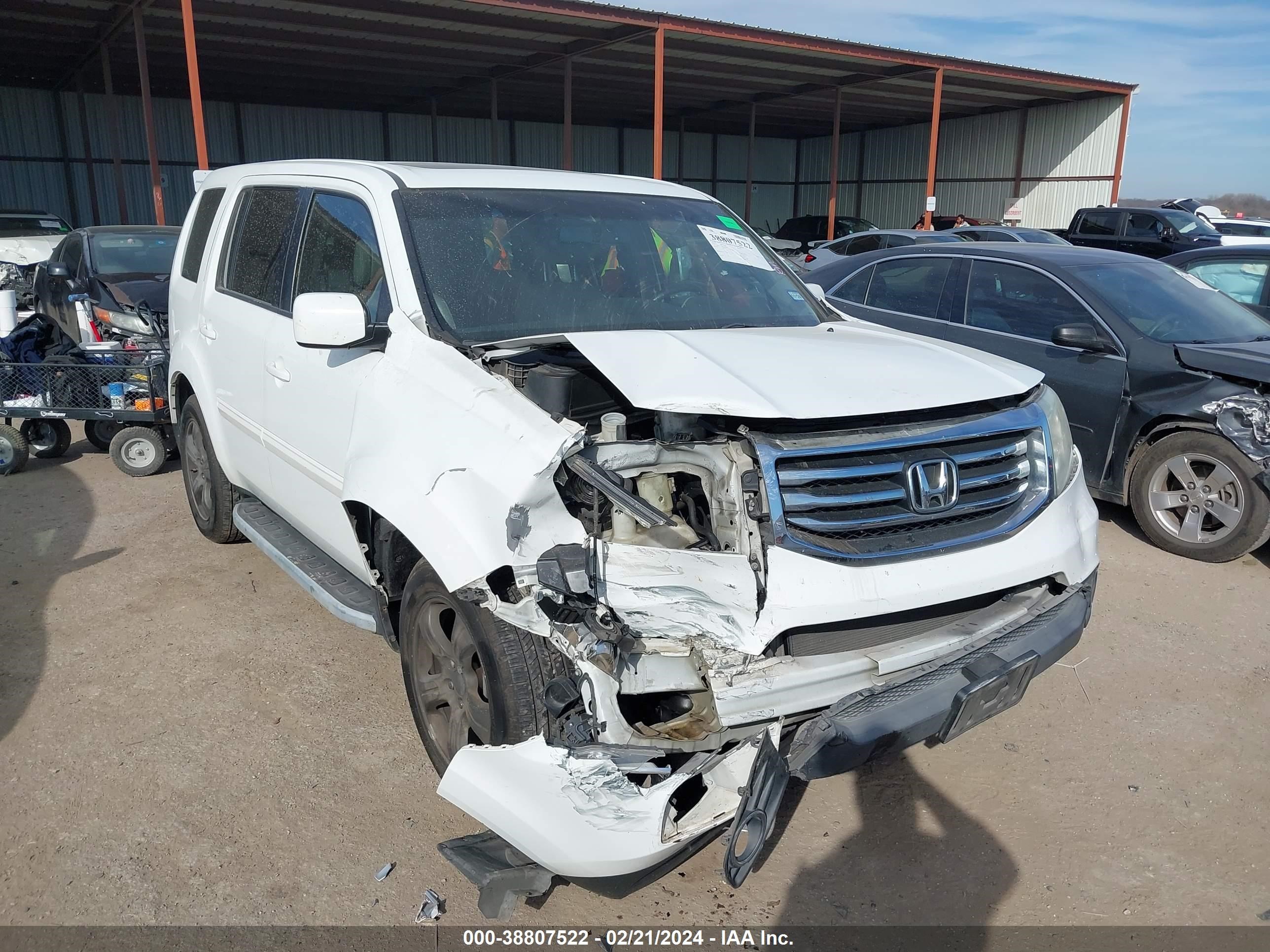 honda pilot 2012 5fnyf3h53cb034023