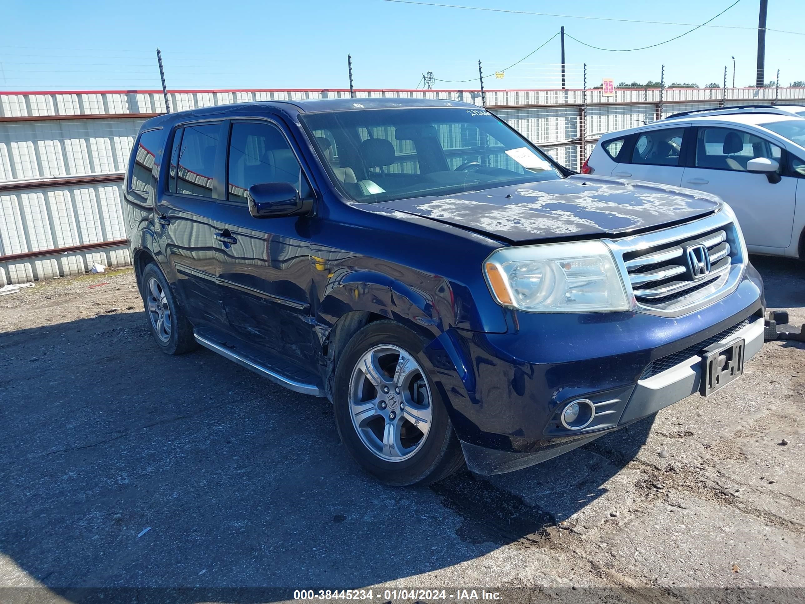 honda pilot 2013 5fnyf3h53db016512