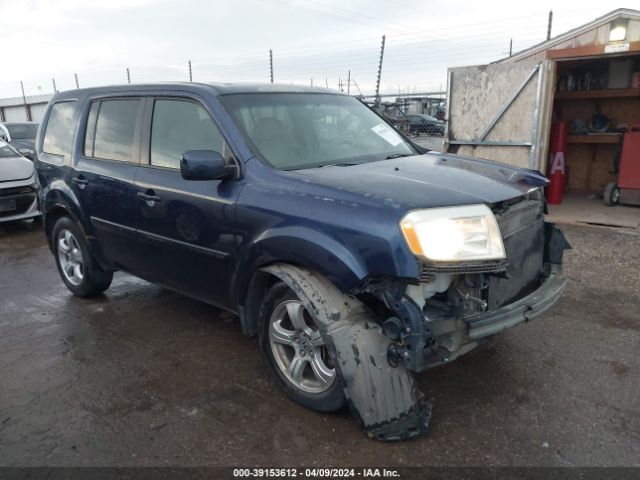 honda pilot 2013 5fnyf3h53db021449