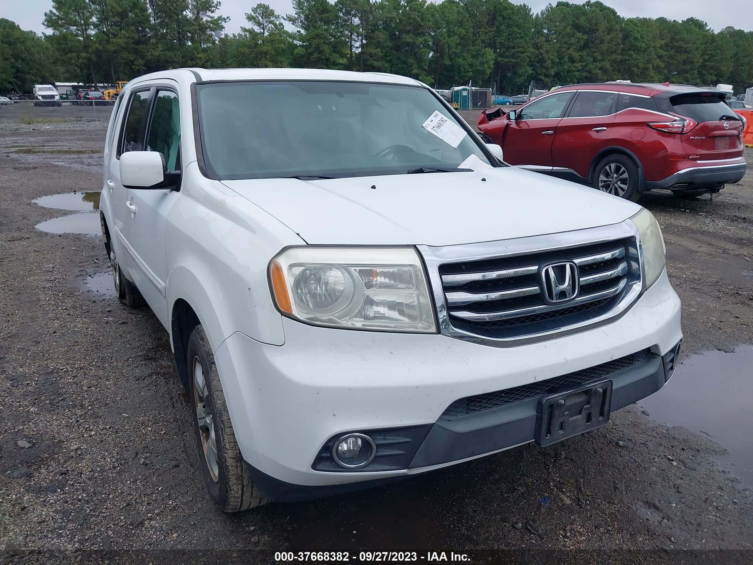 honda pilot 2013 5fnyf3h53db037375