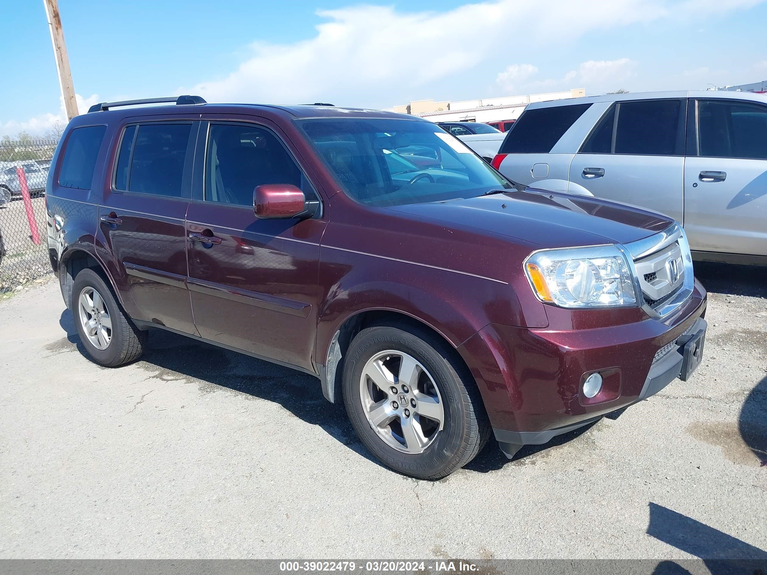 honda pilot 2010 5fnyf3h55ab014224