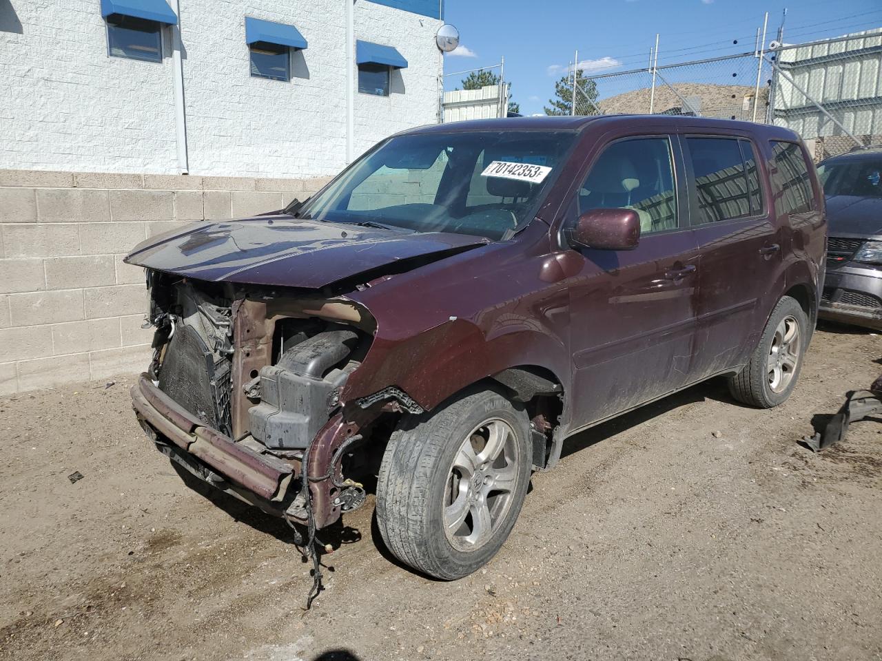 honda pilot 2014 5fnyf3h56eb009040