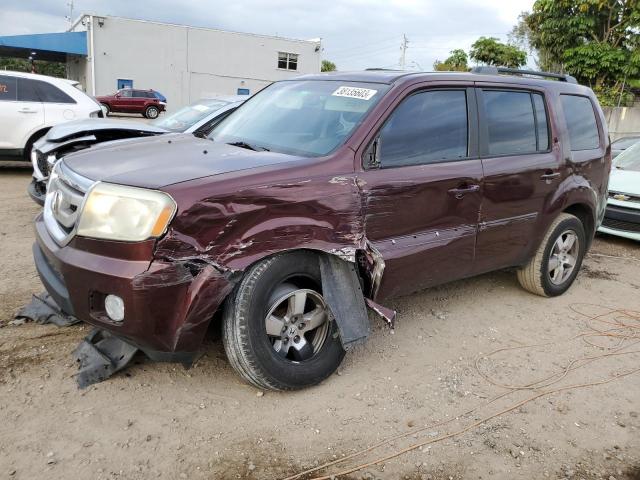 honda pilot exl 2011 5fnyf3h59bb020884