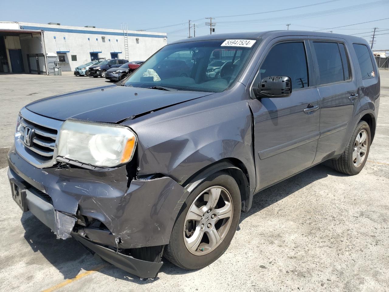 honda pilot 2014 5fnyf3h59eb014748