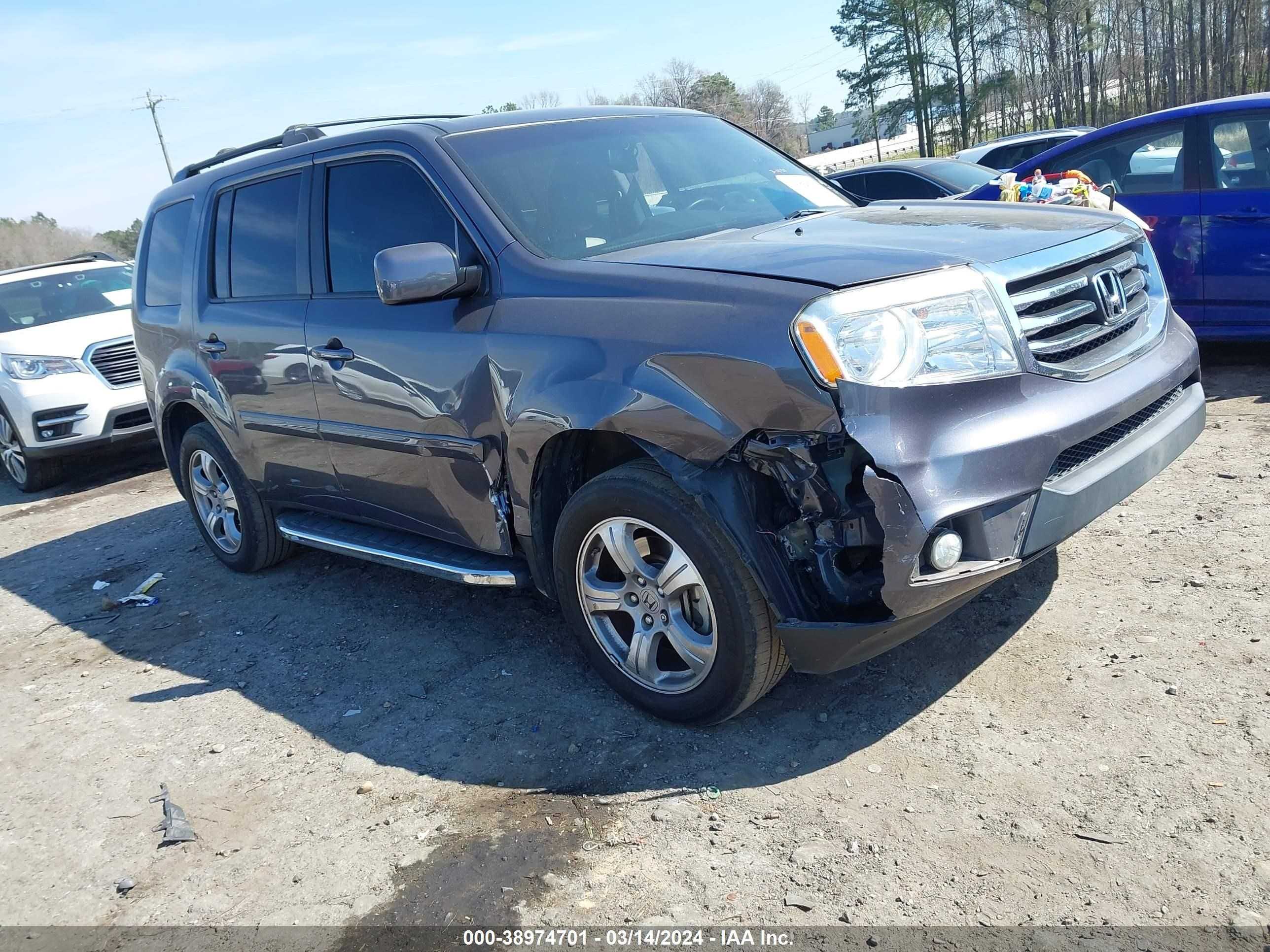 honda pilot 2015 5fnyf3h59fb029462