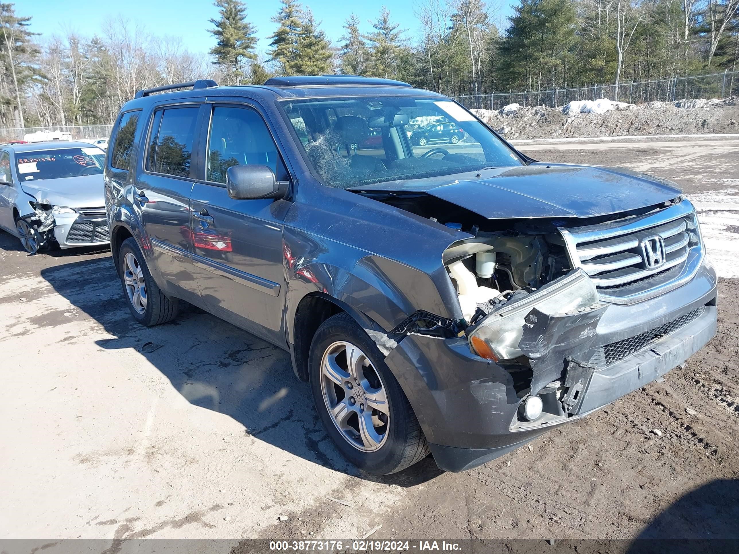 honda pilot 2013 5fnyf3h5xdb007015