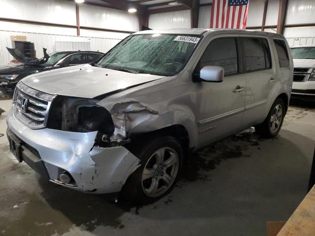 honda pilot exl 2014 5fnyf3h61eb007480