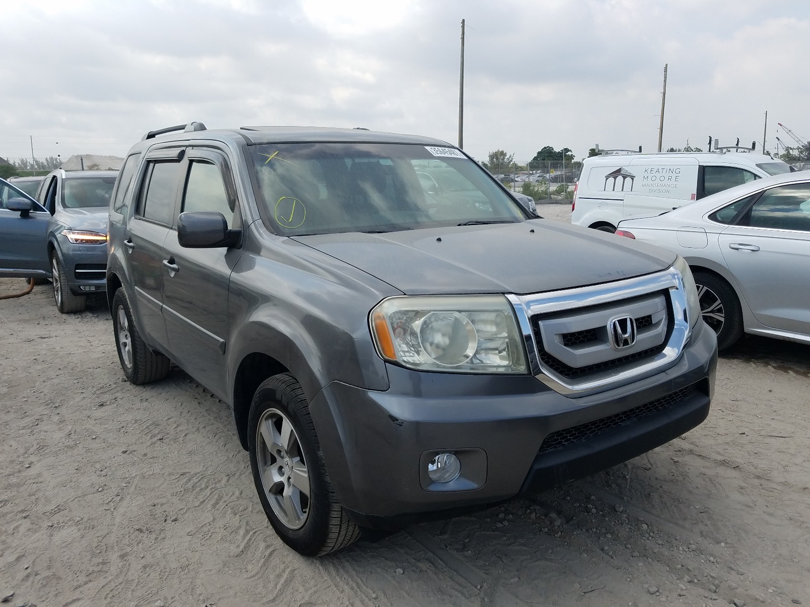 honda pilot exl 2010 5fnyf3h65ab010974