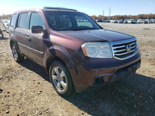 honda pilot exl 2013 5fnyf3h65db034194