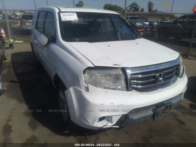 honda pilot 2014 5fnyf3h76eb011811