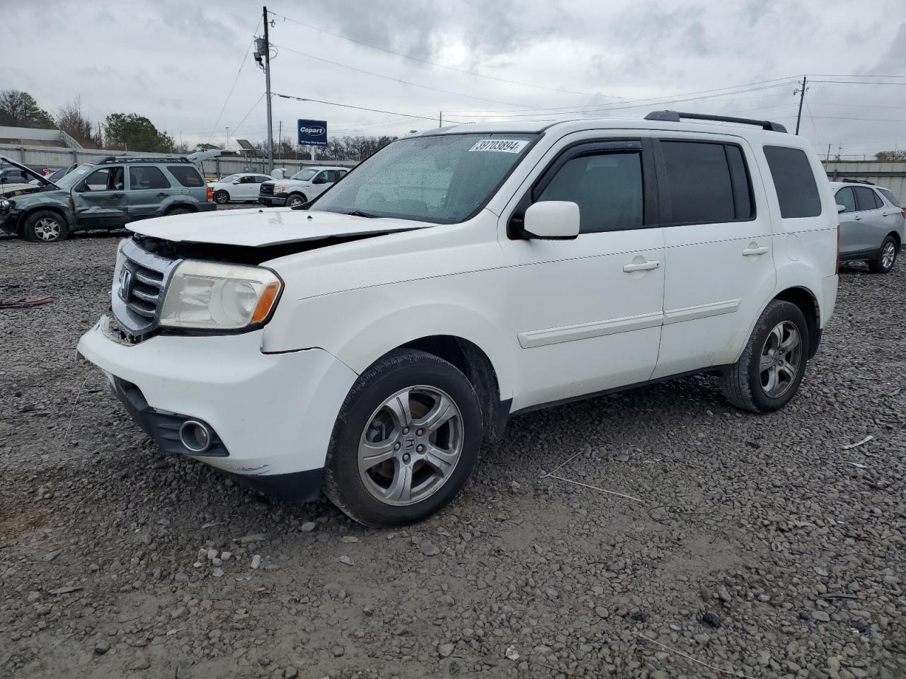 honda pilot 2014 5fnyf3h79eb021488