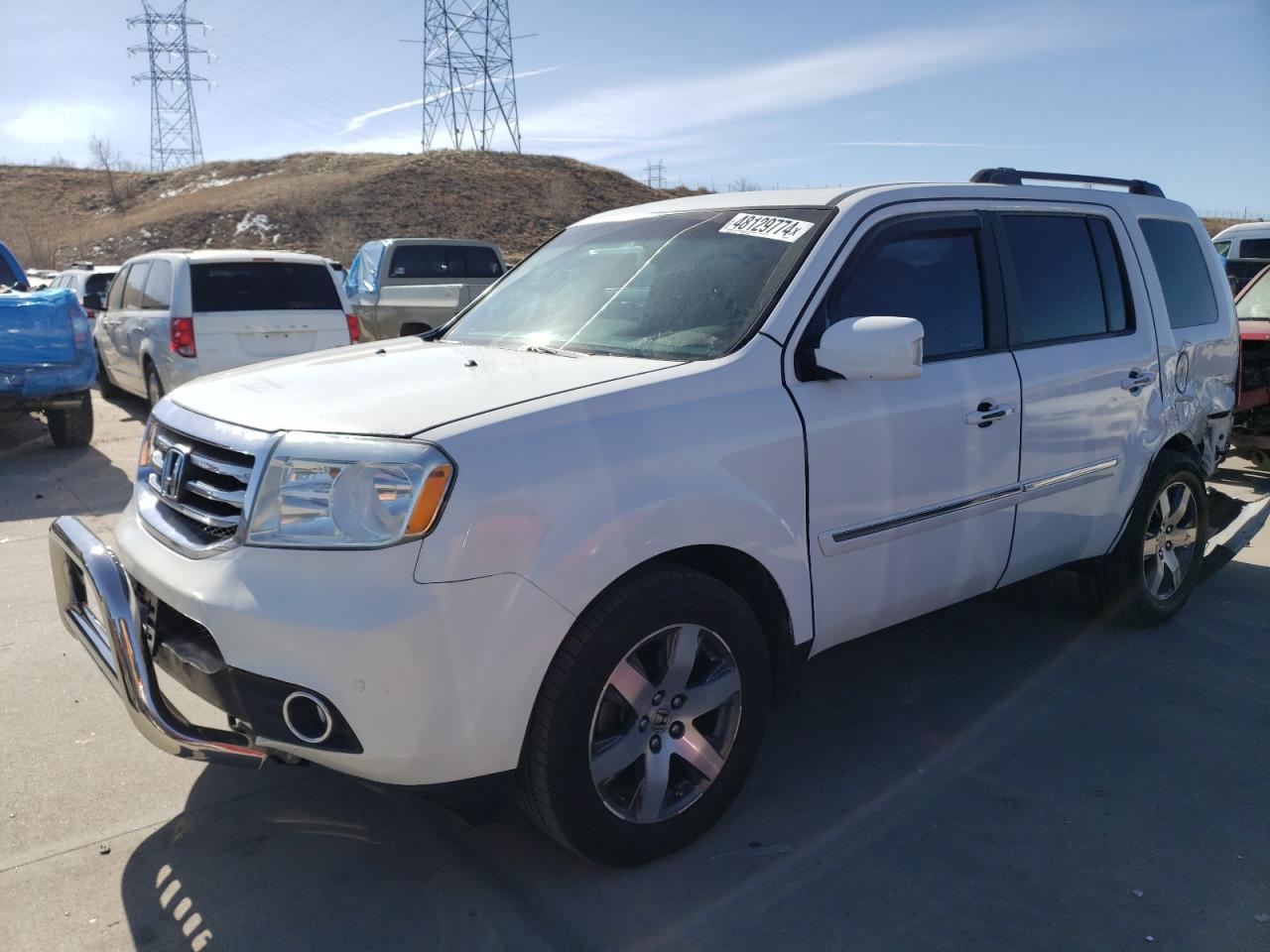 honda pilot 2013 5fnyf3h93db035774