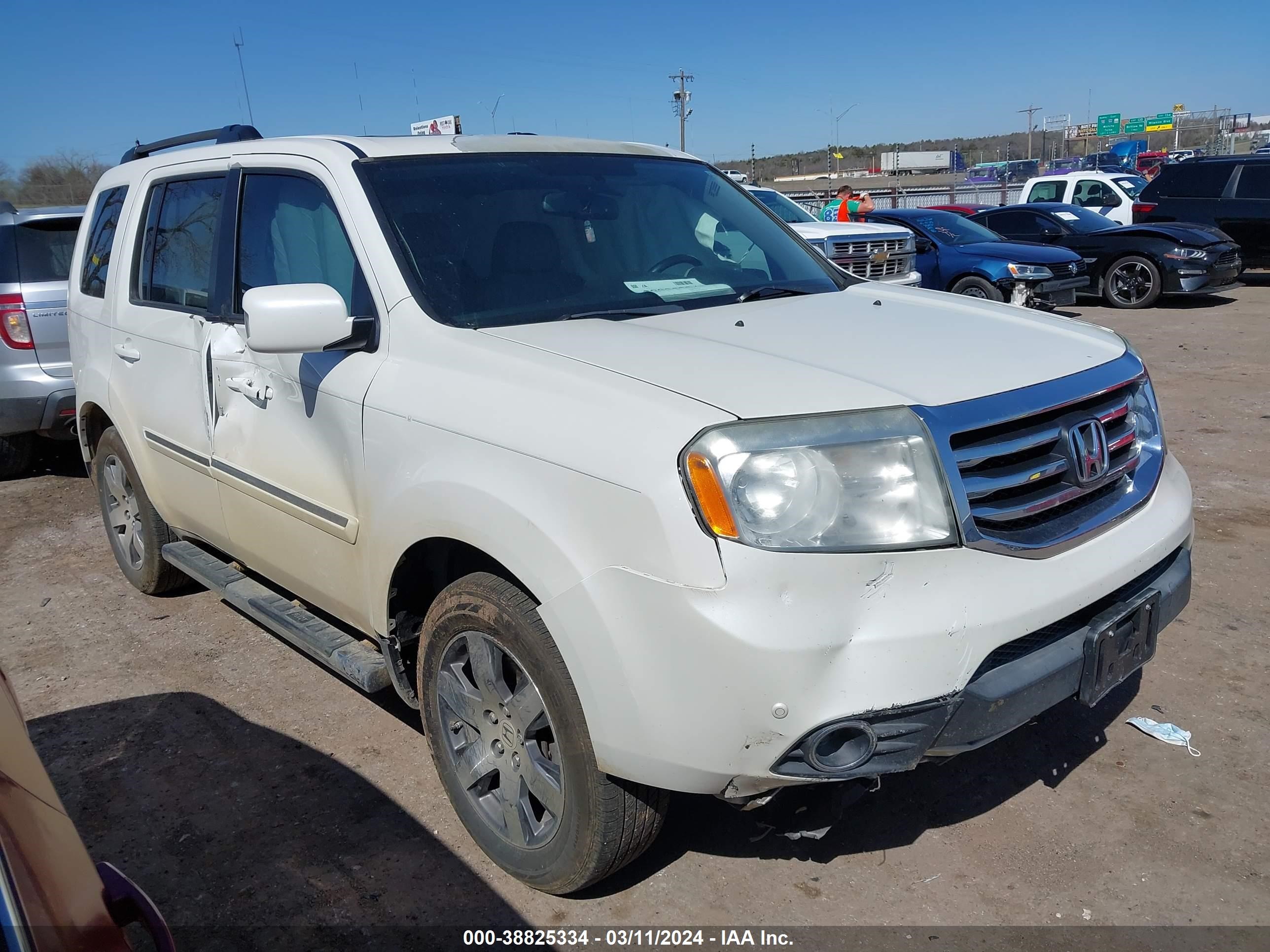 honda pilot 2014 5fnyf3h94eb007760