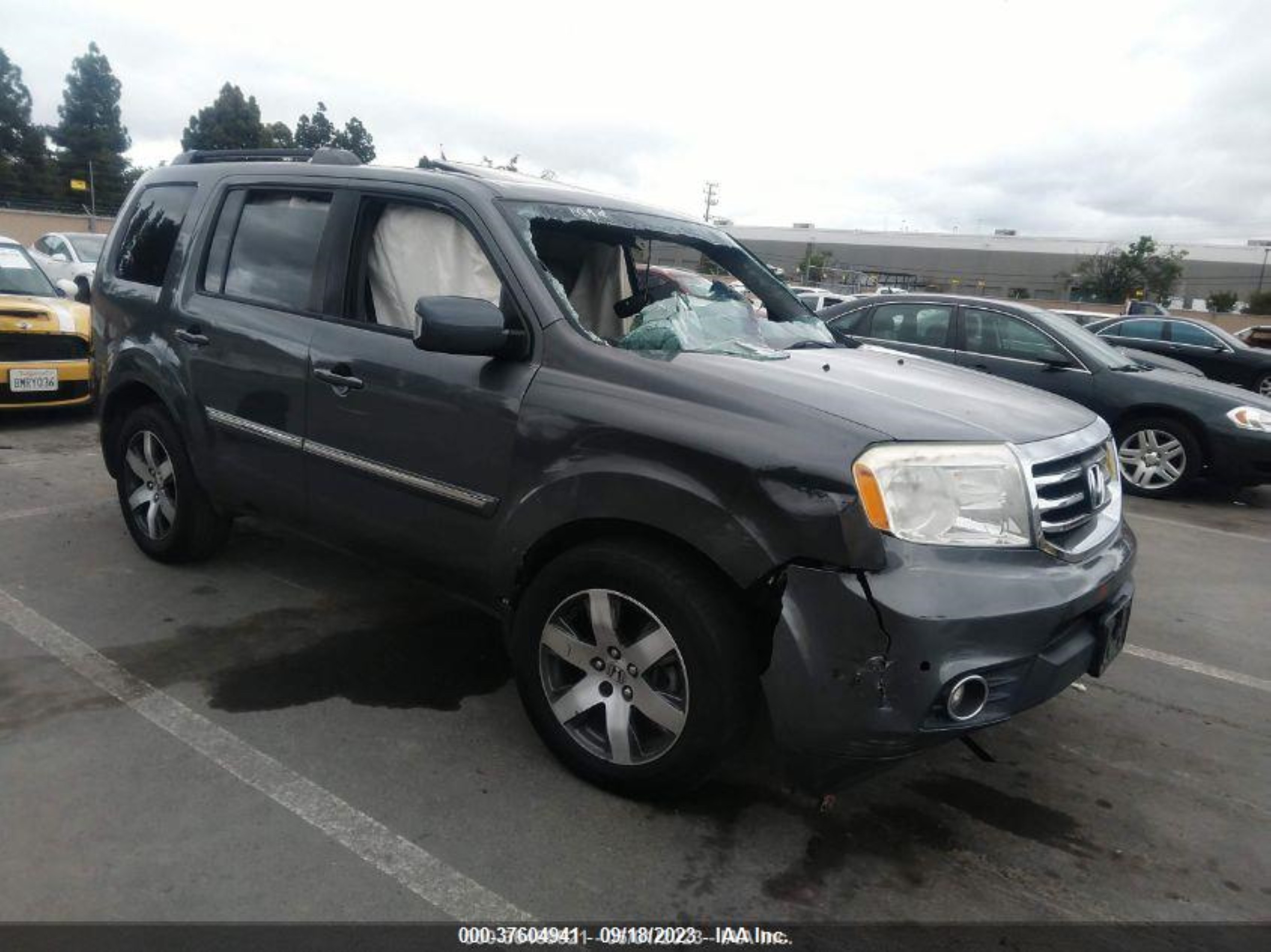 honda pilot 2012 5fnyf3h99cb007704