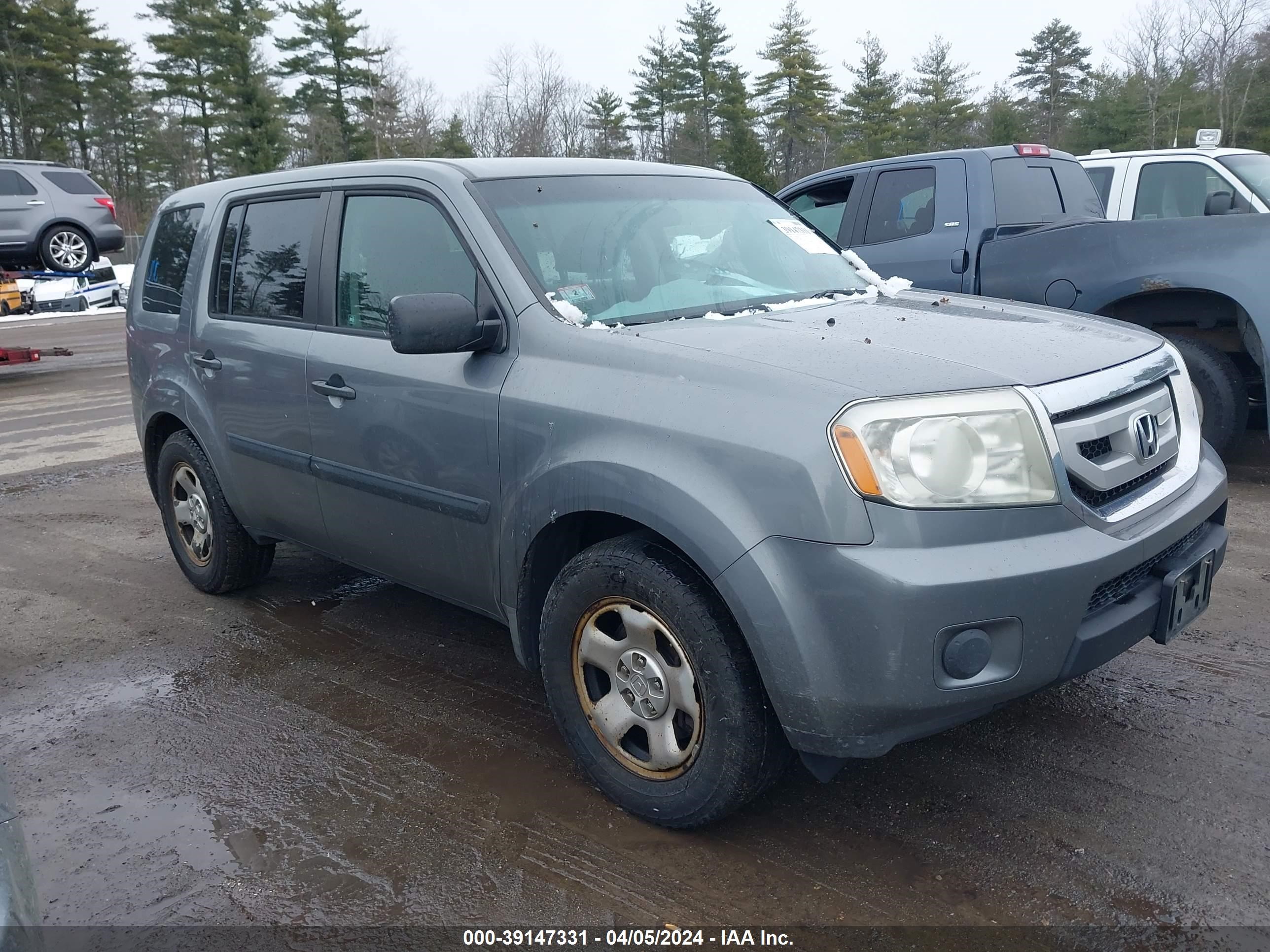 honda pilot 2009 5fnyf48269b035848