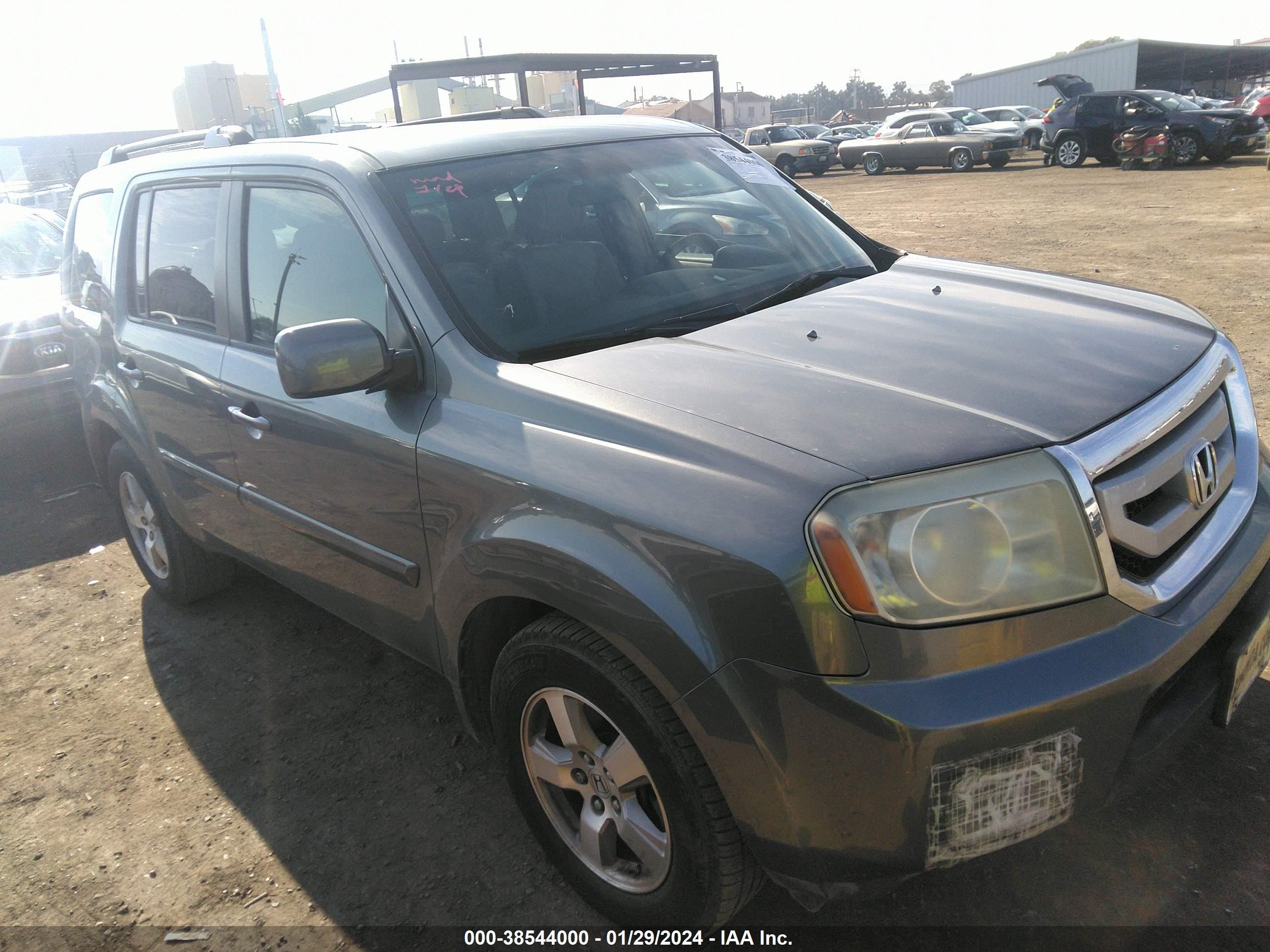 honda pilot 2009 5fnyf48409b037466