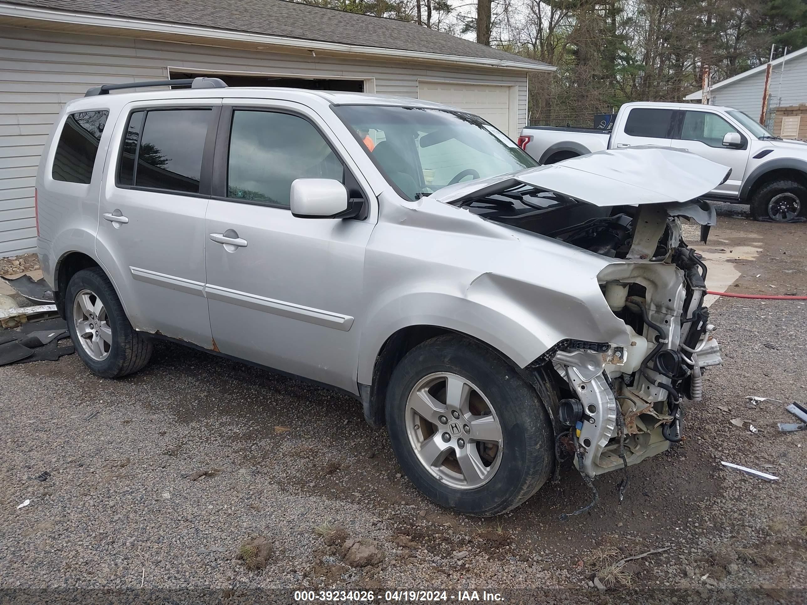 honda pilot 2009 5fnyf48409b044966