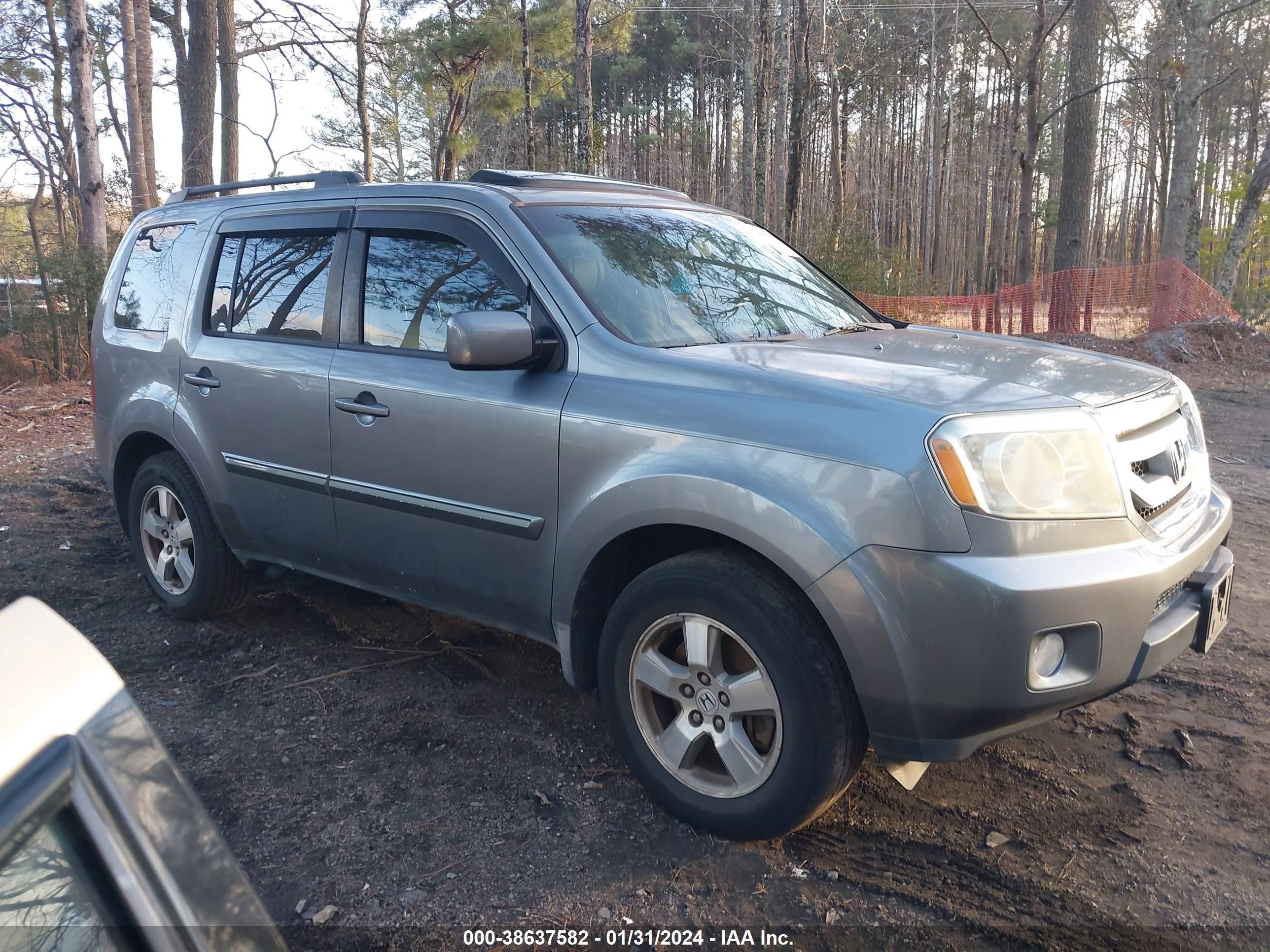 honda pilot 2009 5fnyf48509b035807