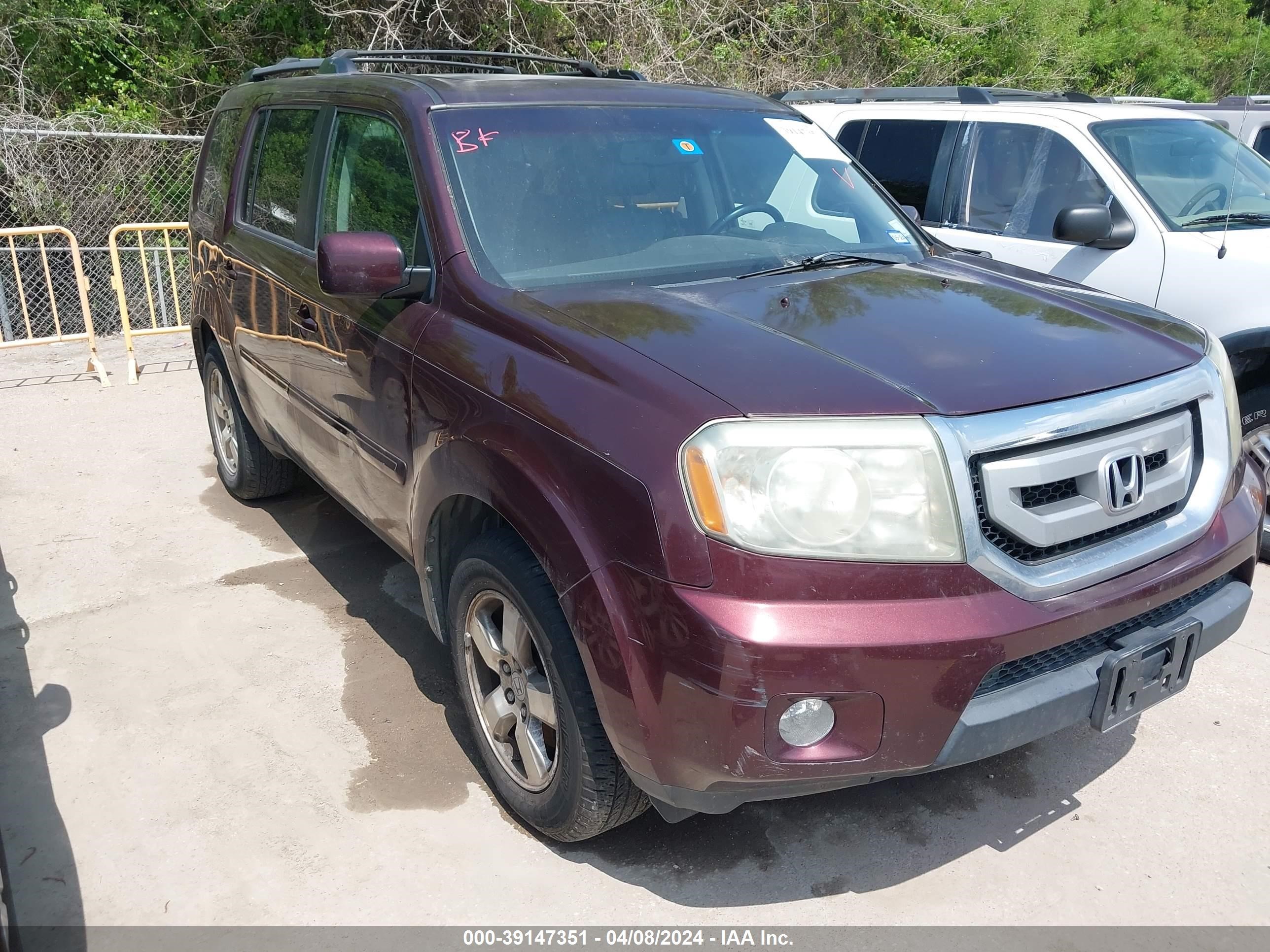 honda pilot 2009 5fnyf48589b005633